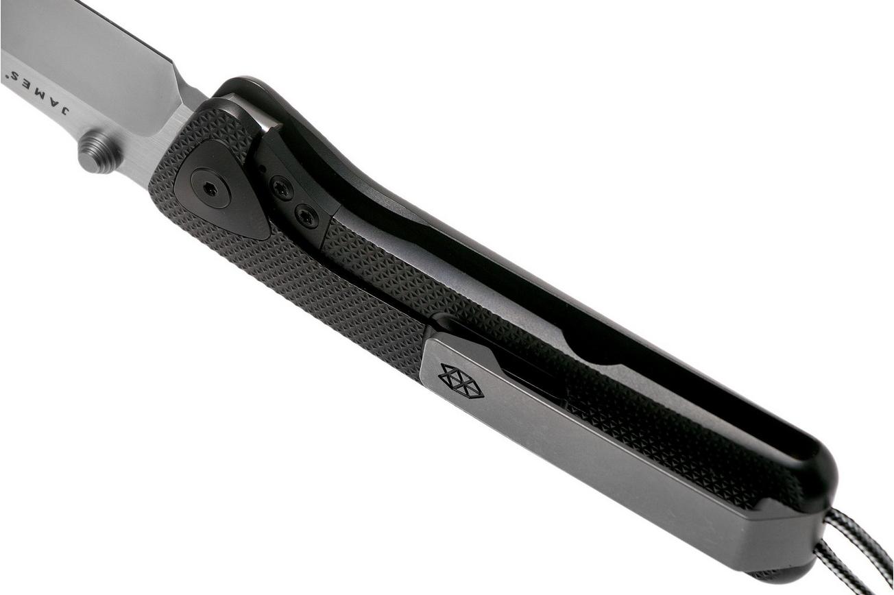 The James Brand The Barnes Black Titanium KN114107-00 zakmes