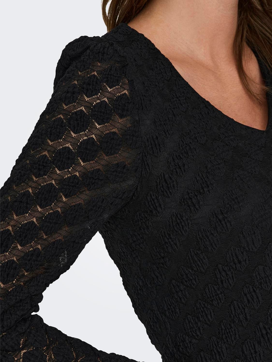 OLMRIE Kurzes Kleid Black