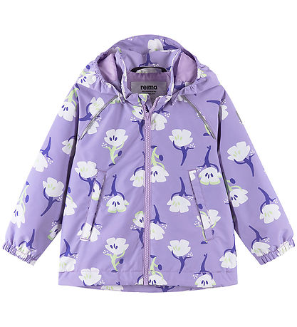 Reima Sommerjacke - Heiß - Lila Amethyst m. Blumen