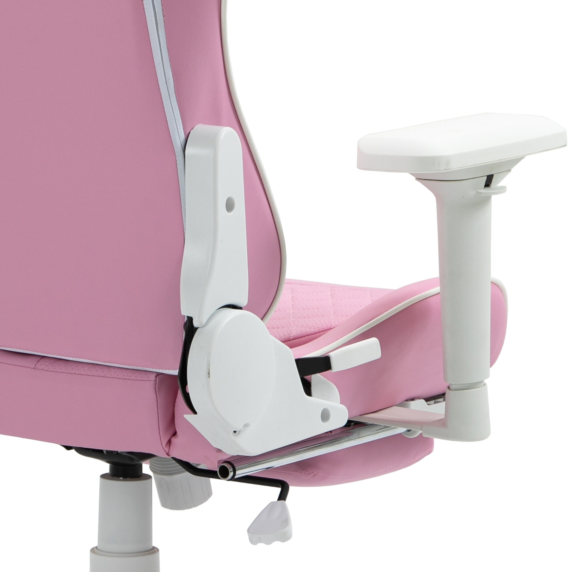 Gaming Stuhl Chair Racing mit Fußstütze und ergonomsichen 4D-Armlehnen