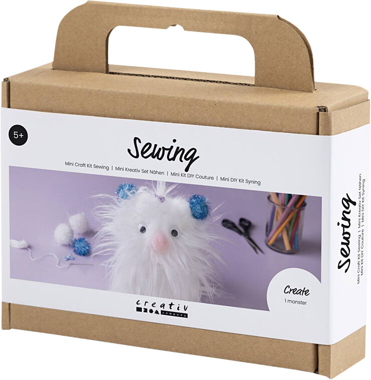 Creativ Company Mini DIY Kit Syning, Monster