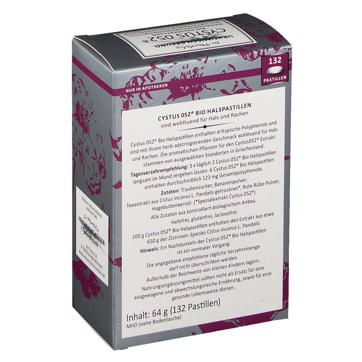 Dr. Pandalis CYSTUS 052® Bio