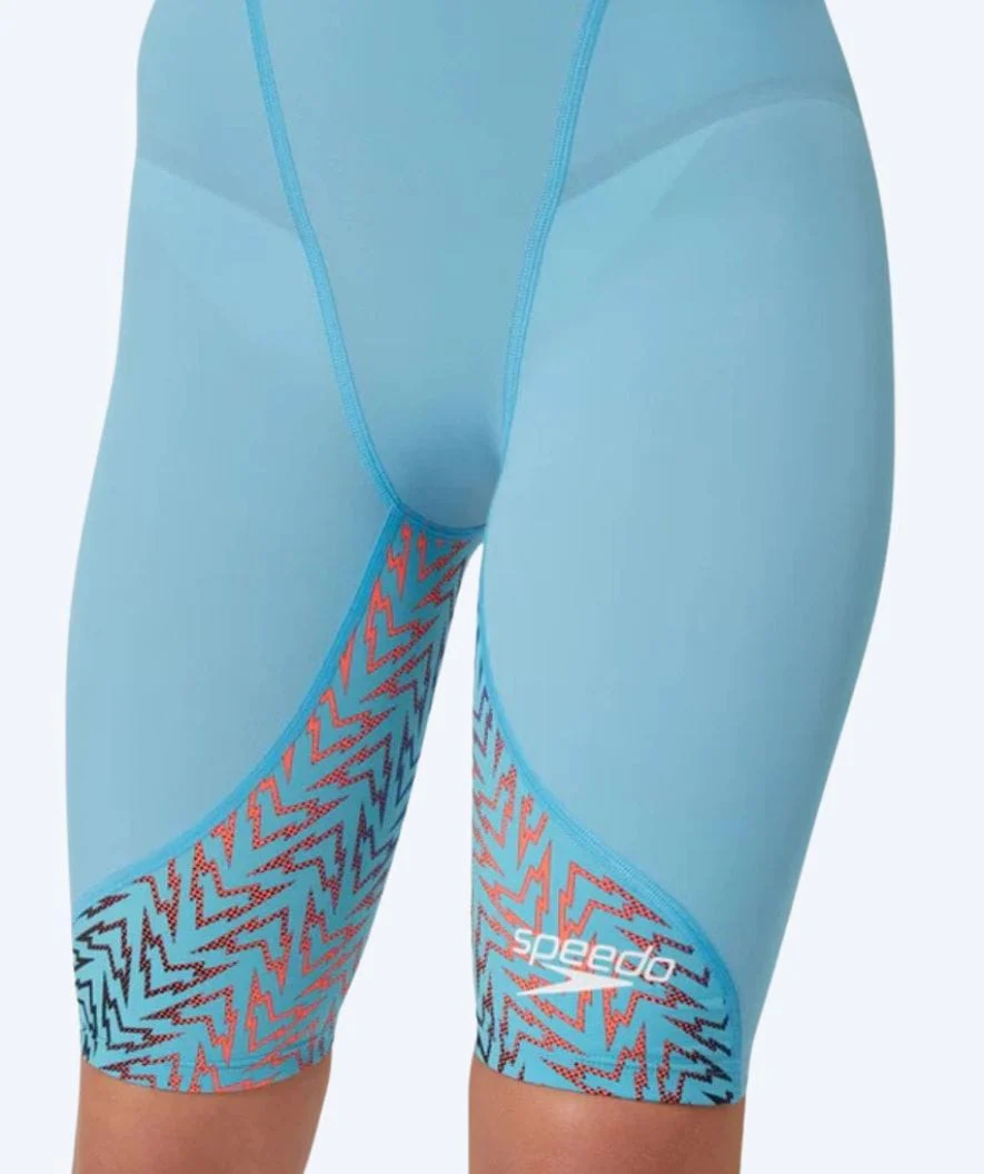 Speedo konkurrence badedragt til damer - LZR Ignite - Blå/orange