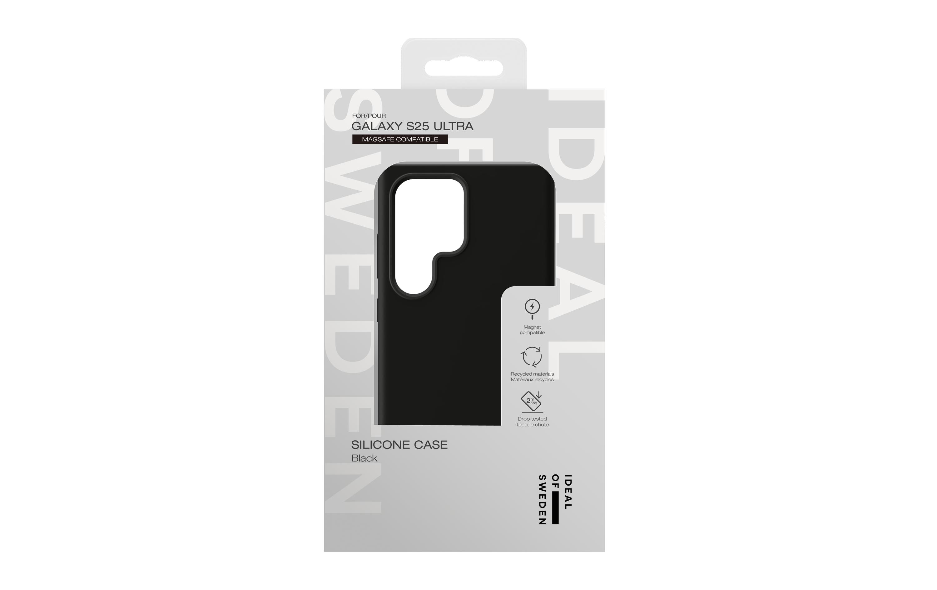 Back Cover Silicone Galaxy S25 Ultra BlackSilikon-Backcover für das Samsung Galaxy S25 Ultra