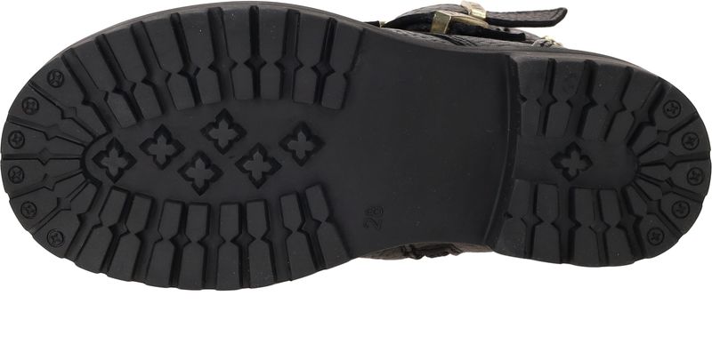Vingino Velia Bikerboots Zwart Meisjes