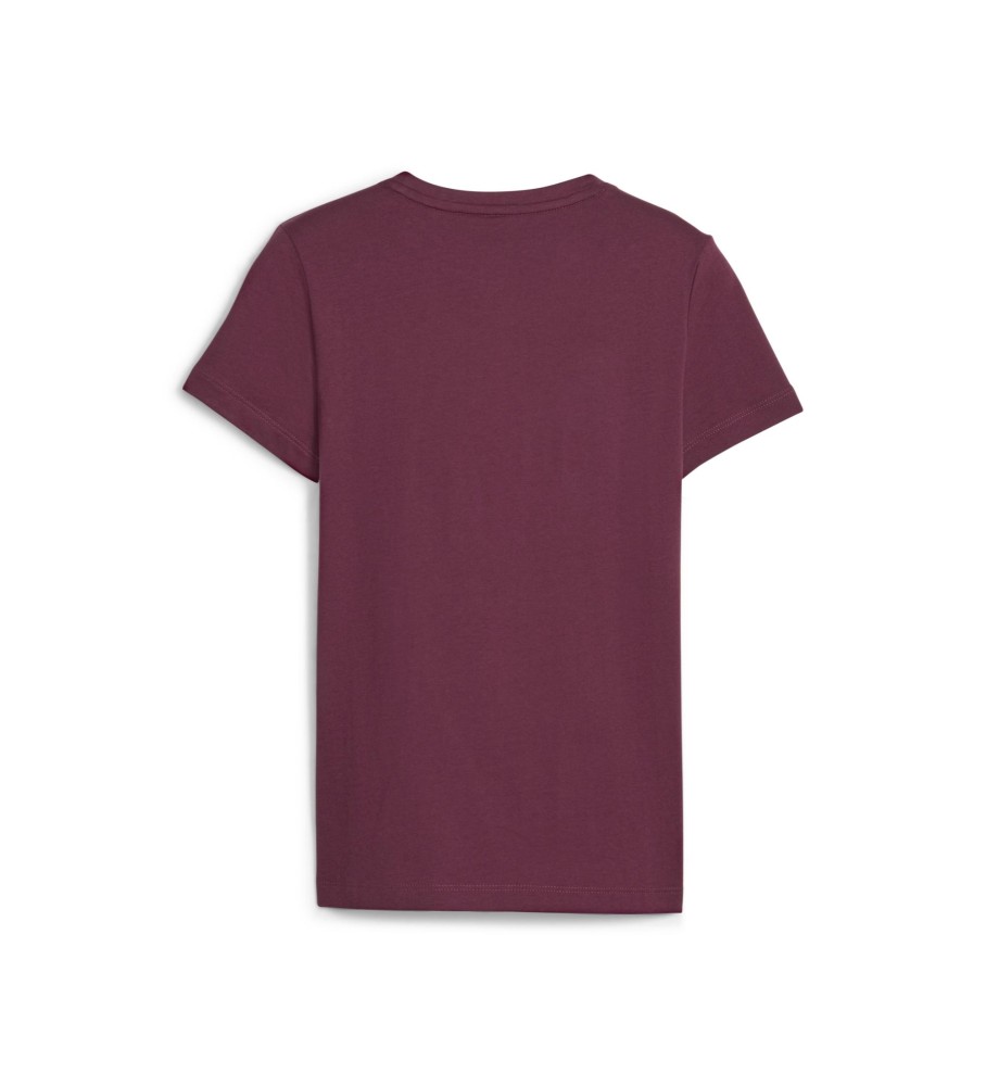Puma Camiseta Essential Logo granate