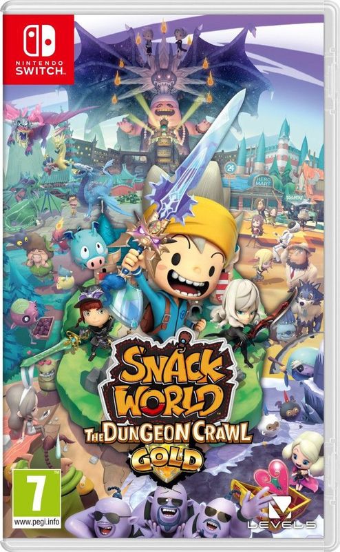 Nintendo Snack World: The Dungeon Crawl - Gold (Switch) Standaard Meertalig Nintendo Switch