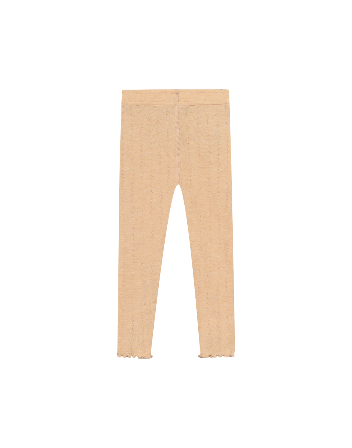 Pointelle legging van merinowol/zijde voor baby's