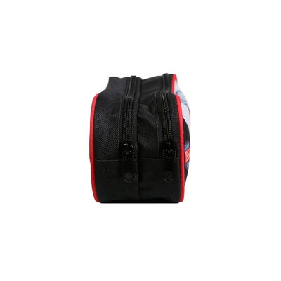 Trousse rectangulaire Vorax Tigre - 2 compartiments - noir - Bagtrotter