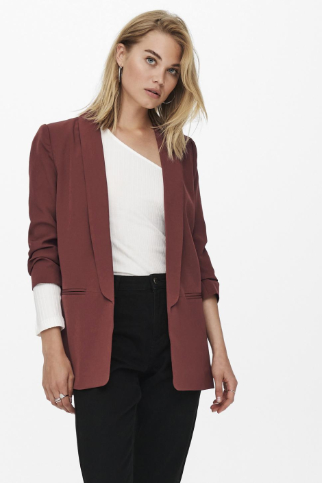 Only bordeaux dames blazer