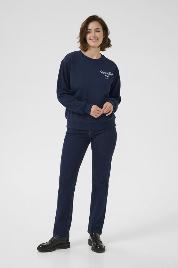 Kaffe KAchateau Sweatshirt Midnight marine