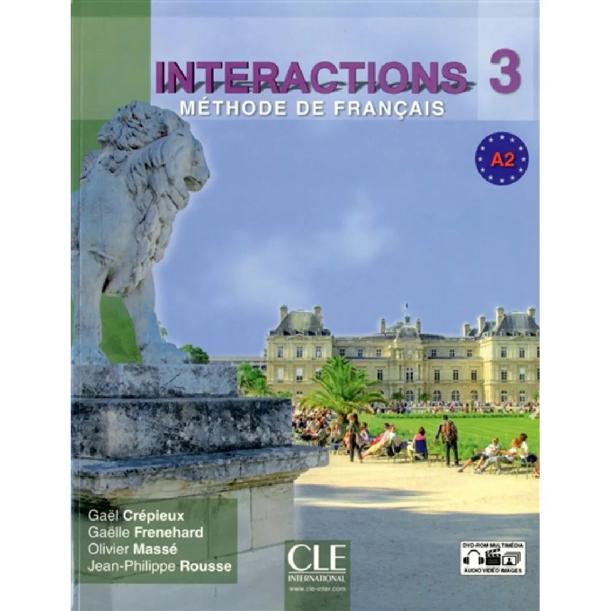Interactions 3, A2 : méthode de français · Occasion