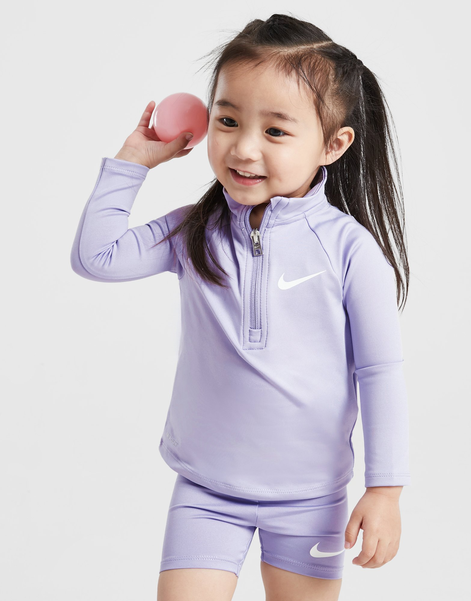 Nike Ensemble Haut Zippé/Short Pacer Bébé