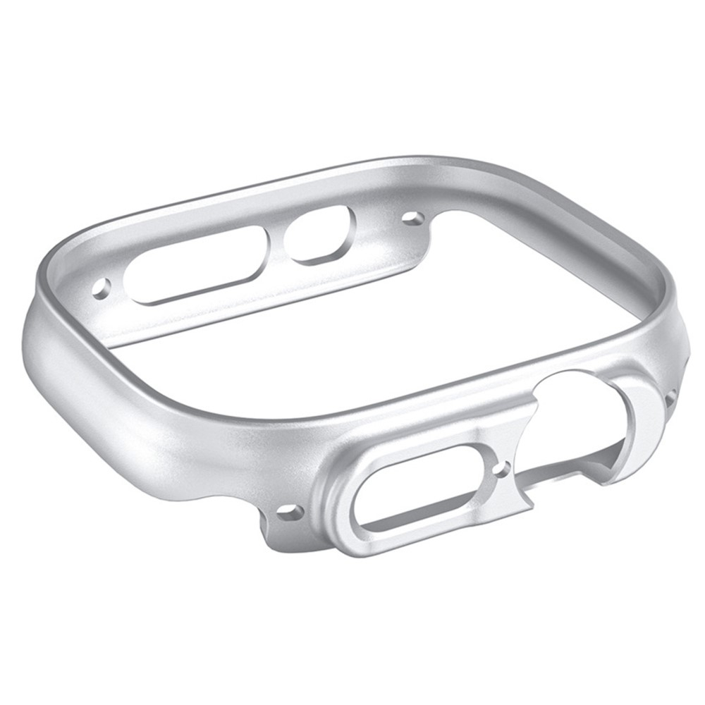 Apple Watch Ultra 3 / Ultra 2 / Ultra (49 mm) Hardcase Bumper Hülle - Silber (Matt)