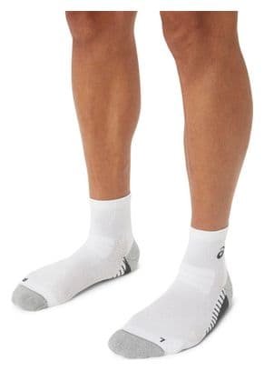 Chaussettes Unisexe Asics Performance Run Quarter Blanc