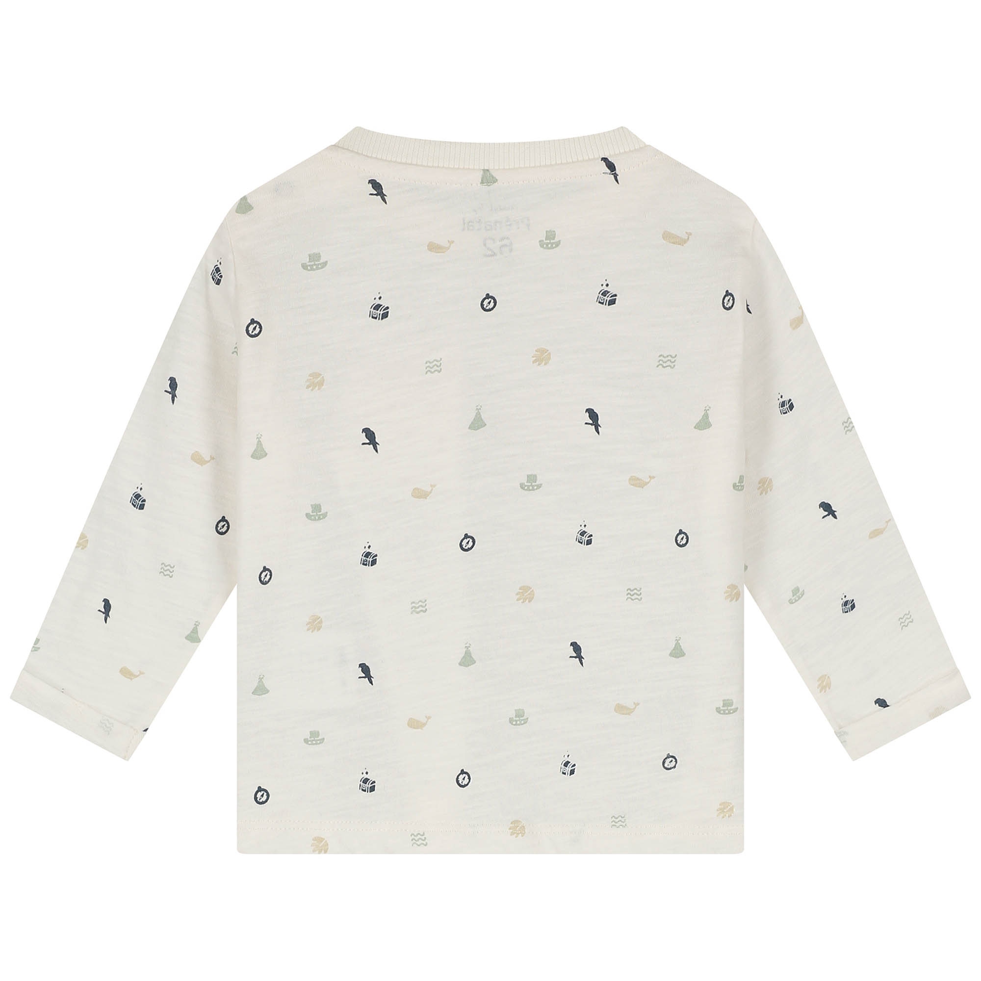 Prénatal baby shirt lange mouwen all over print multi
