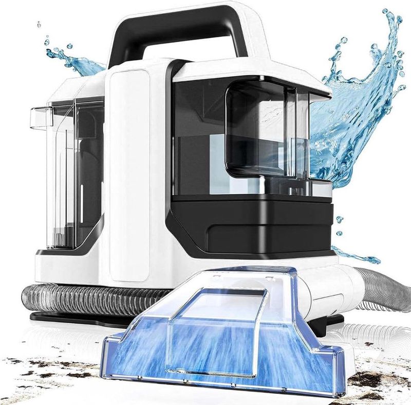 VlekkelozeTapijtTurboreiniger - Tapijtreiniger - Reinigingsmachine - Vuilwatertank