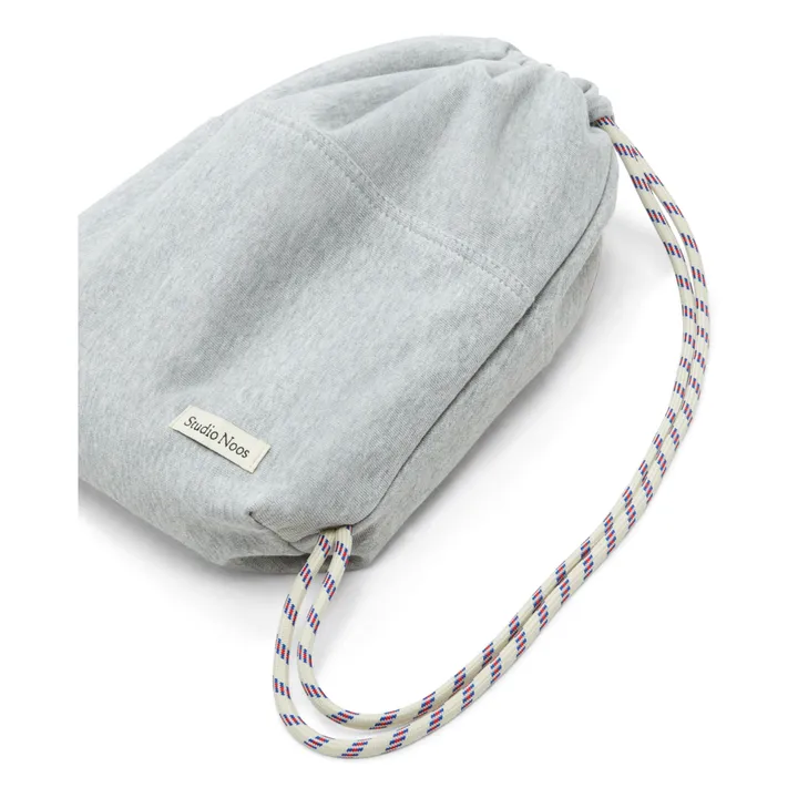 Studio Noos Sac de gym en jersey | Gris clair