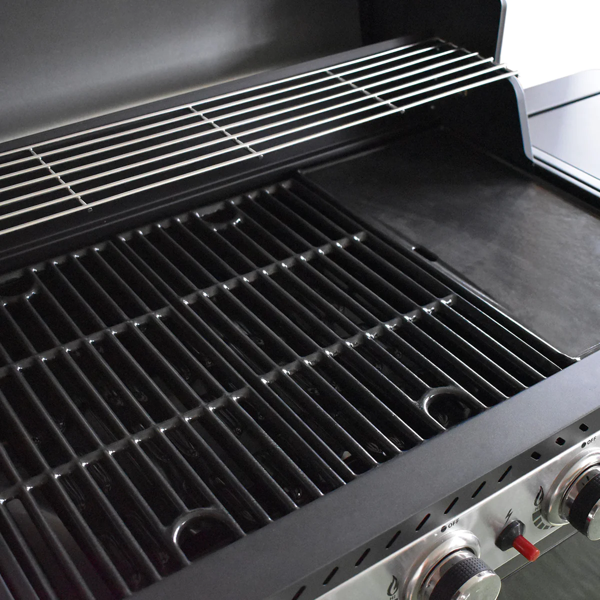 Barbecue au gaz FIDGI 4 avec desserte Cook'in Garden