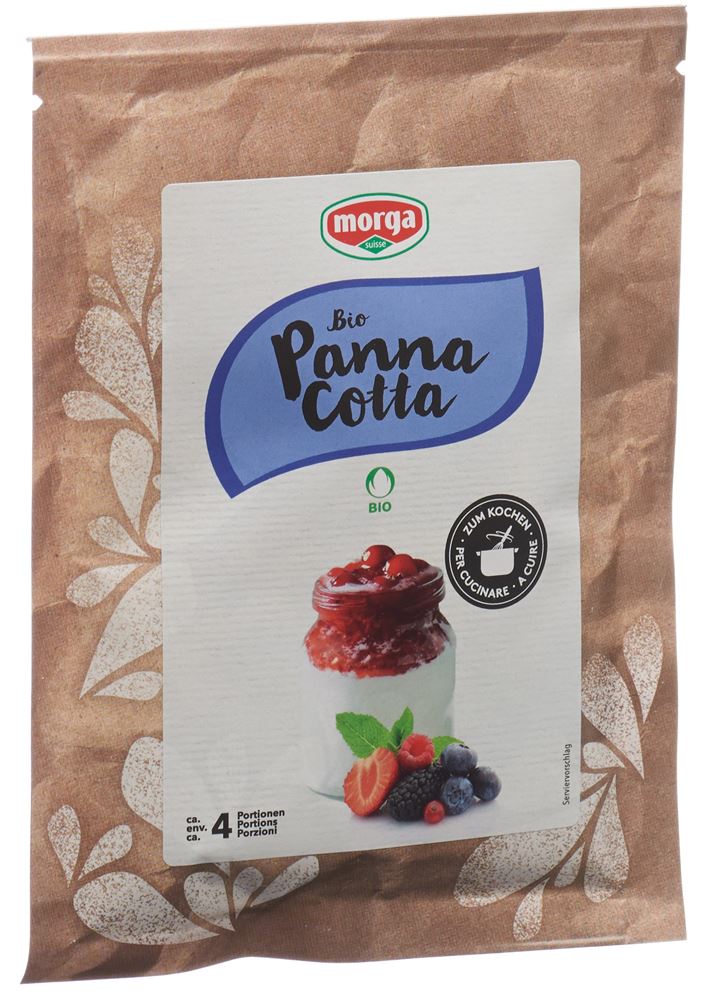 MORGA Panna Cotta<br>65 g, Bio