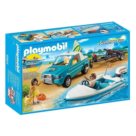 PLAYMOBIL® 6864 Surfer-Pickup mit Speedboat