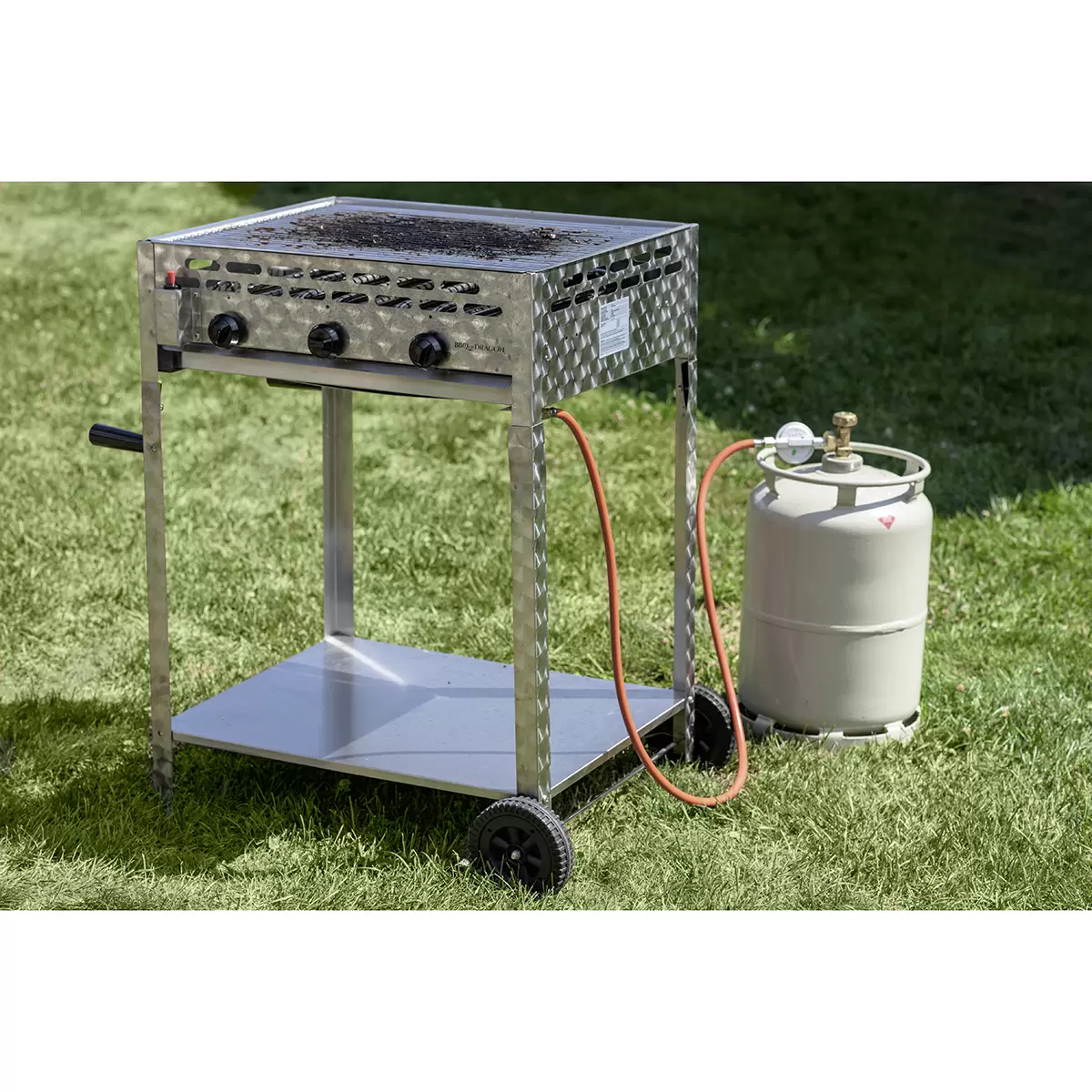 BBQ Dragon Gastrobräter BBQ Dragon grau,silber