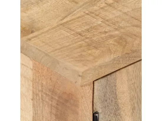 Meuble TV 140x30x40 cm Bois de manguier massif