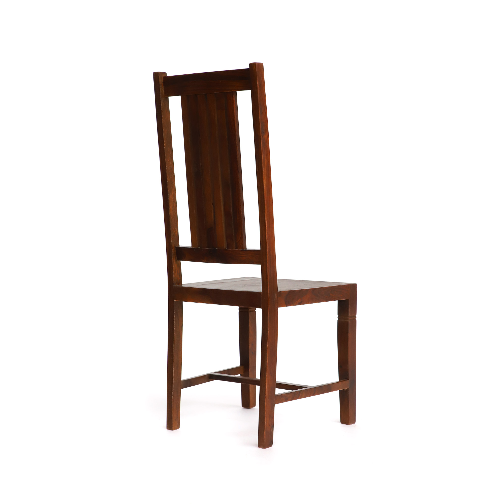 Stuhl aus Palisander, braun, B 43 cm, H 110 cm, T 45 cm von fischer's lagerhaus