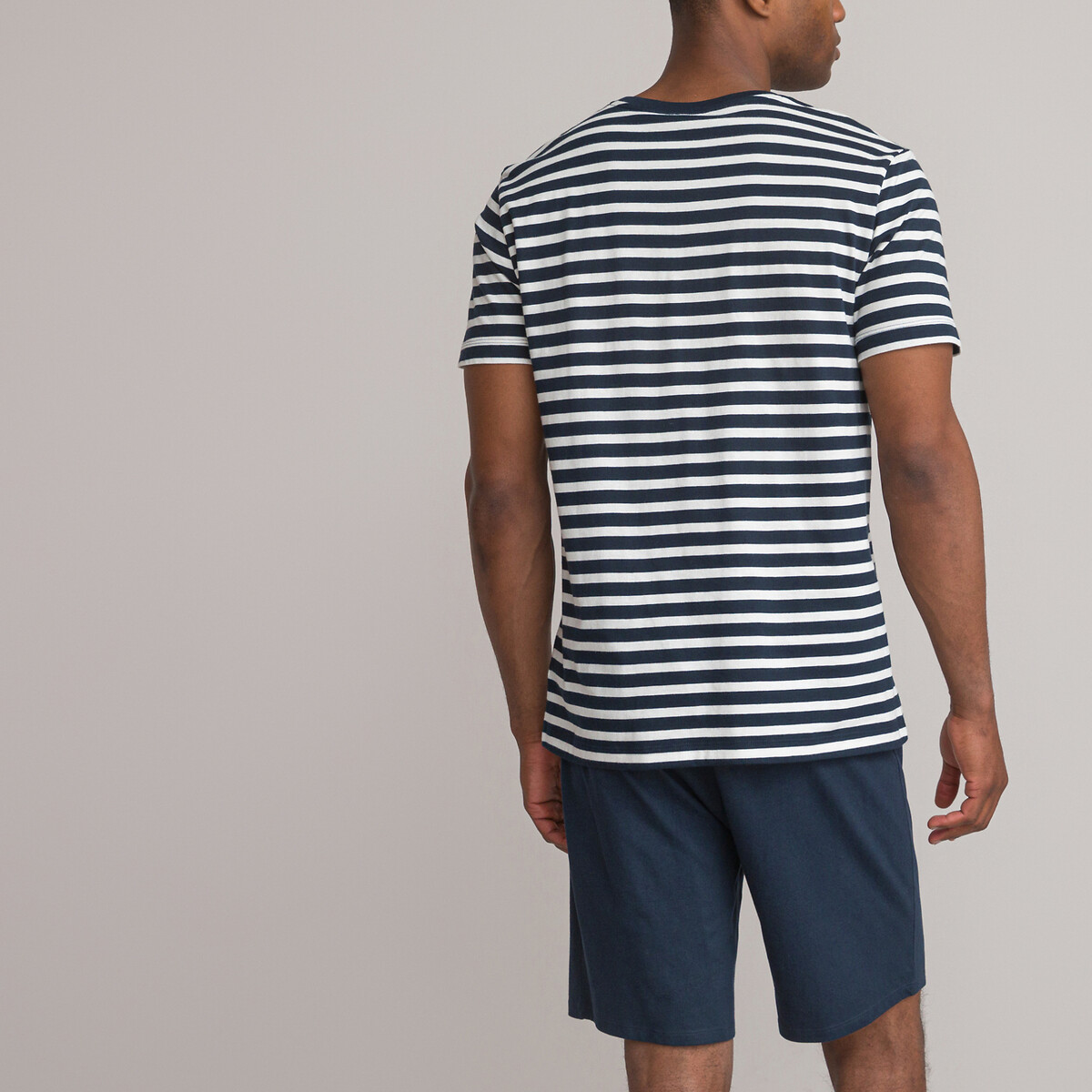 COLEÇÃO LA REDOUTE<br>Shorts de pijama em malha com decote em V