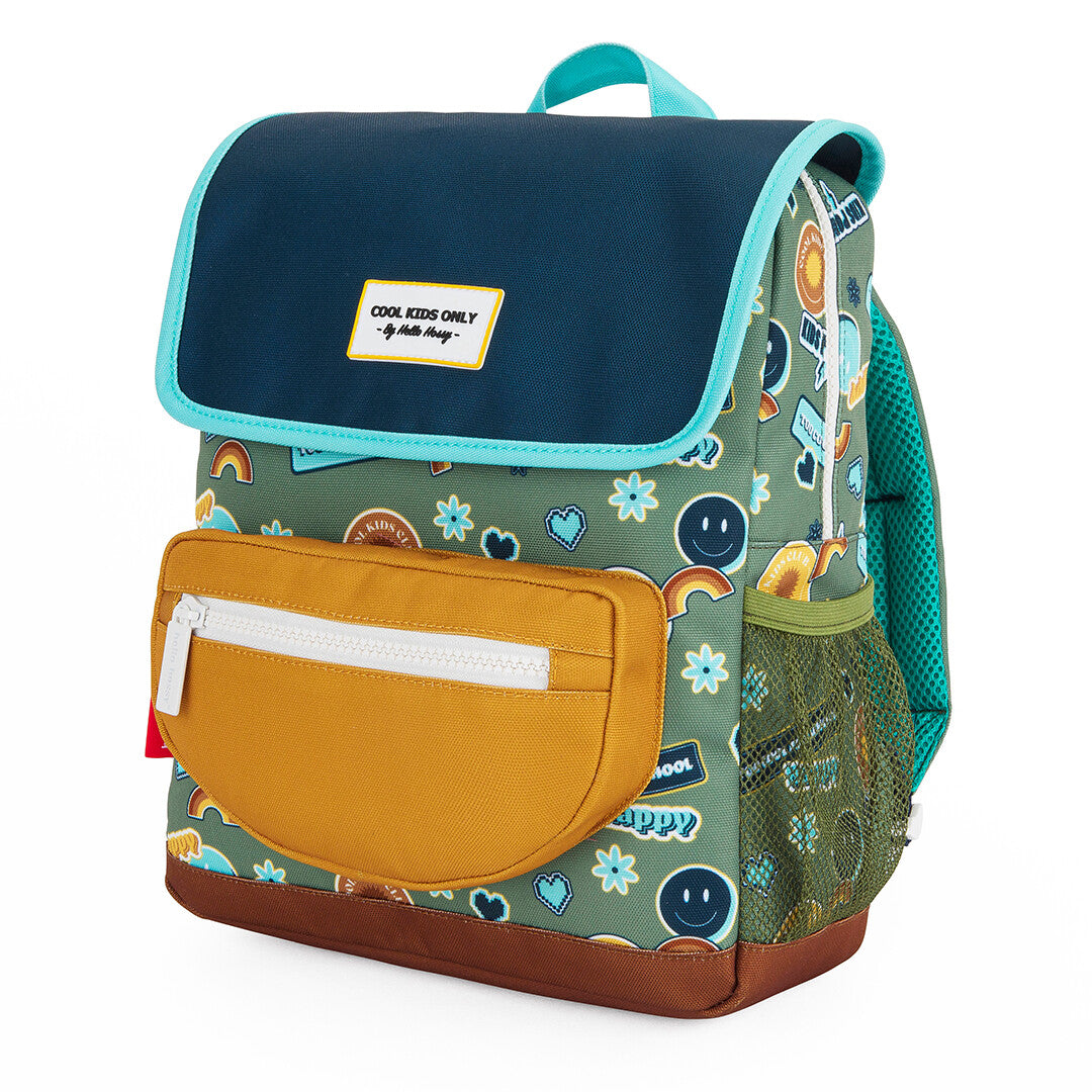 Hello hossy rugzak smiley - 38 cm