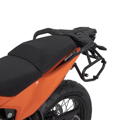 Sacoches cavalières SW-MOTECH SysBag WP S/S (12-16 litres x 2) complet avec support - Noir