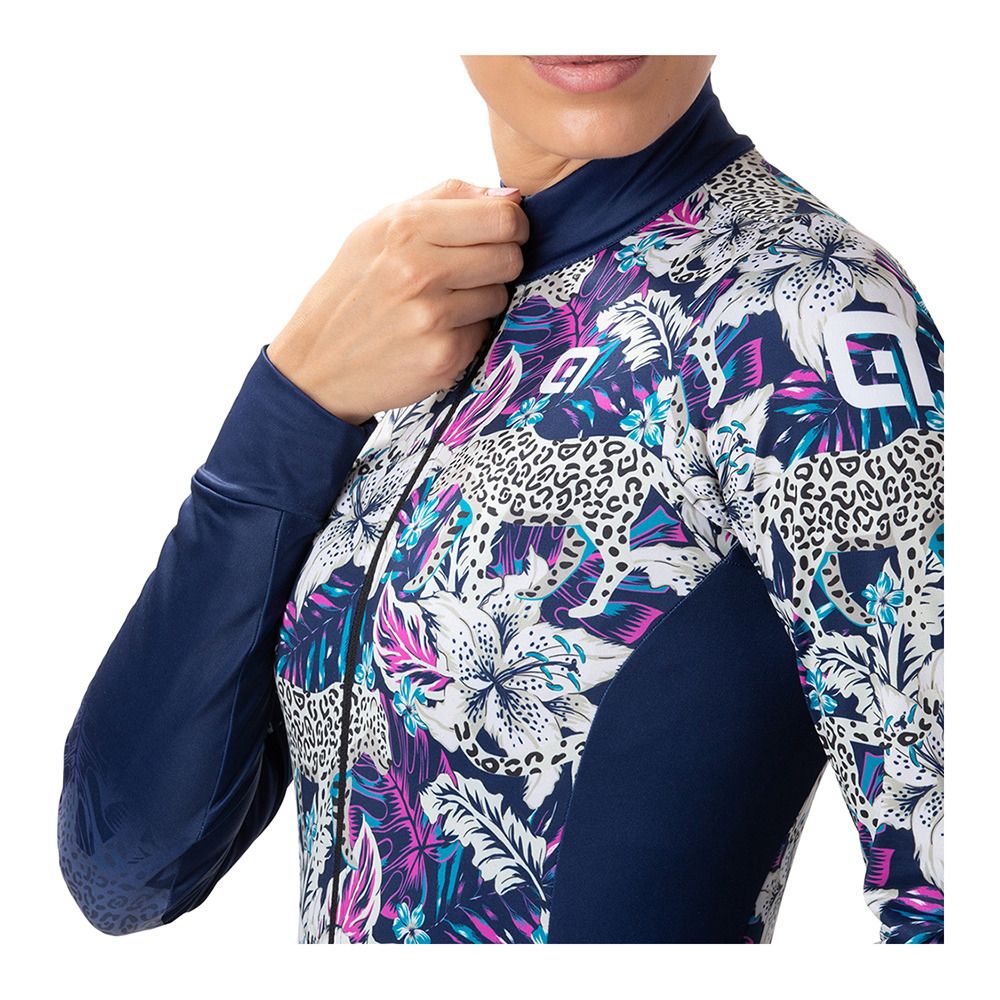 Ale HIBISCUS - Maillot Femme turquoise
