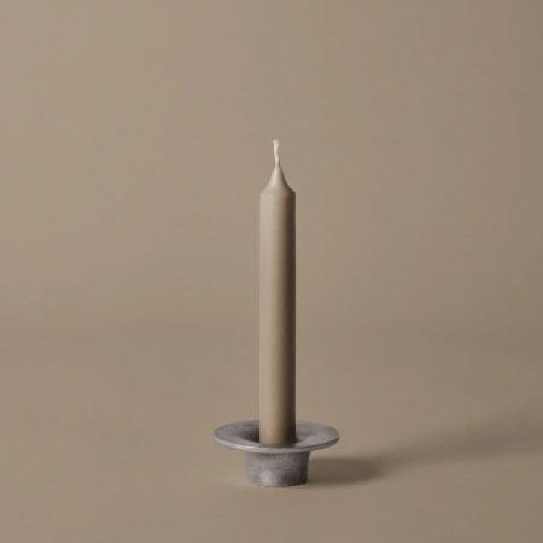 Ferm Living Soothe kandelaar Aluminium