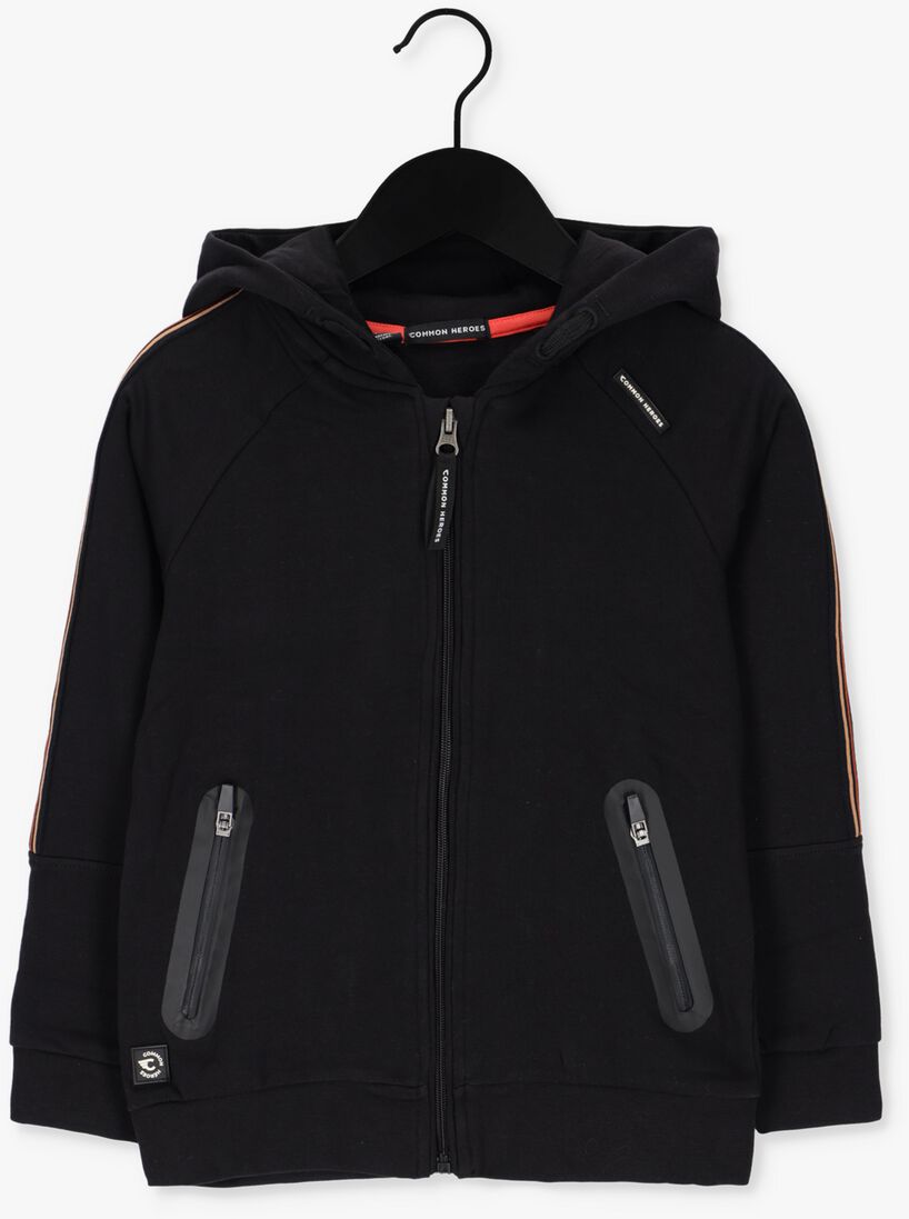 COMMON HEROES zwarte common heroes vest 2232-8355