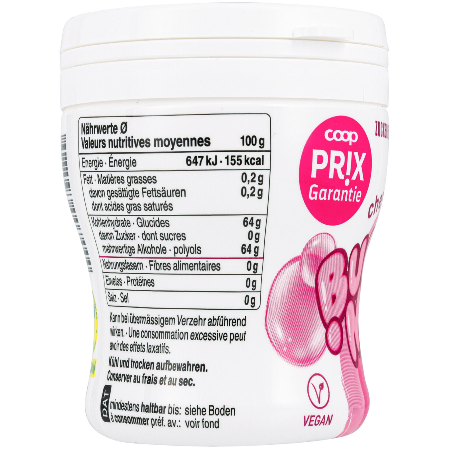 Prix Garantie Soft Bubble Mint Gum