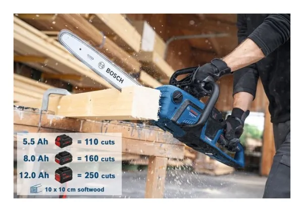 Akku-kædesav Bosch GKE 18V-40 uden batteri 40 cm - SOLO