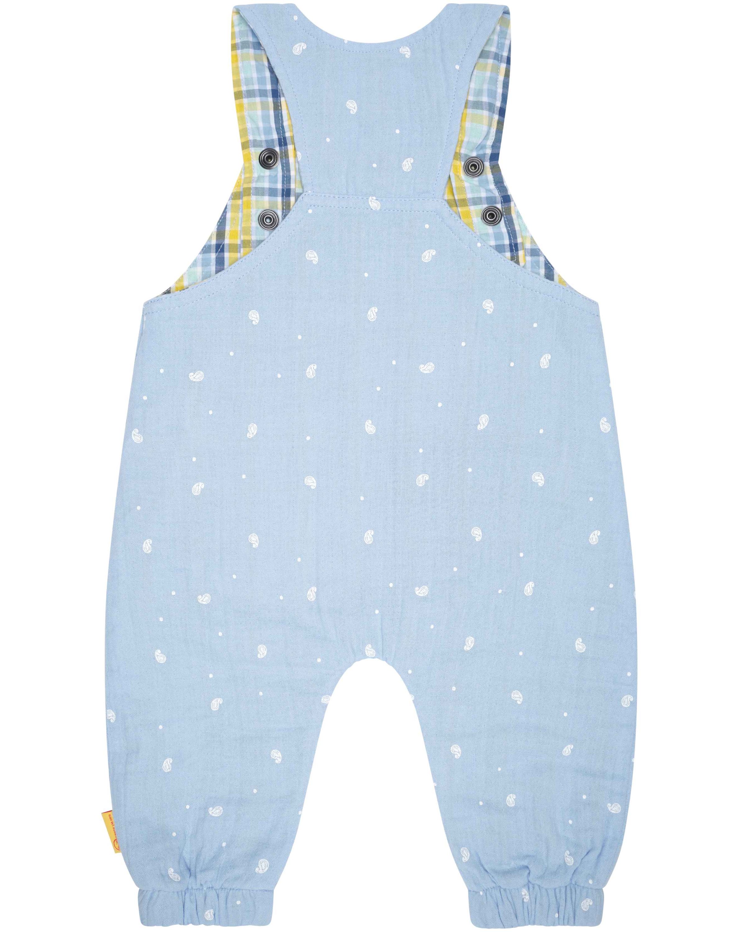 Latzhose MANS in chambray blue