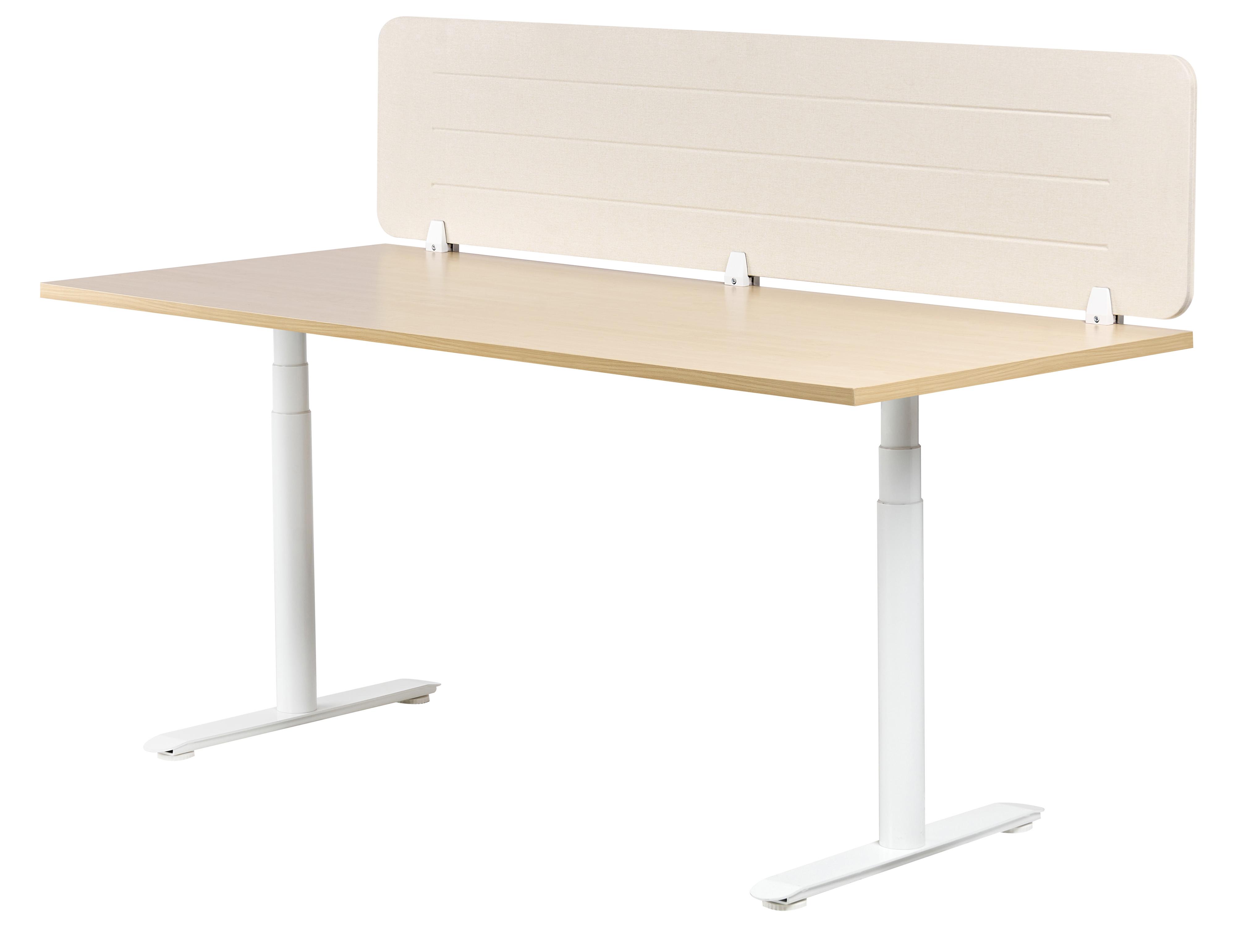 Bureauscheidingswand ZIGGY Lichtbeige