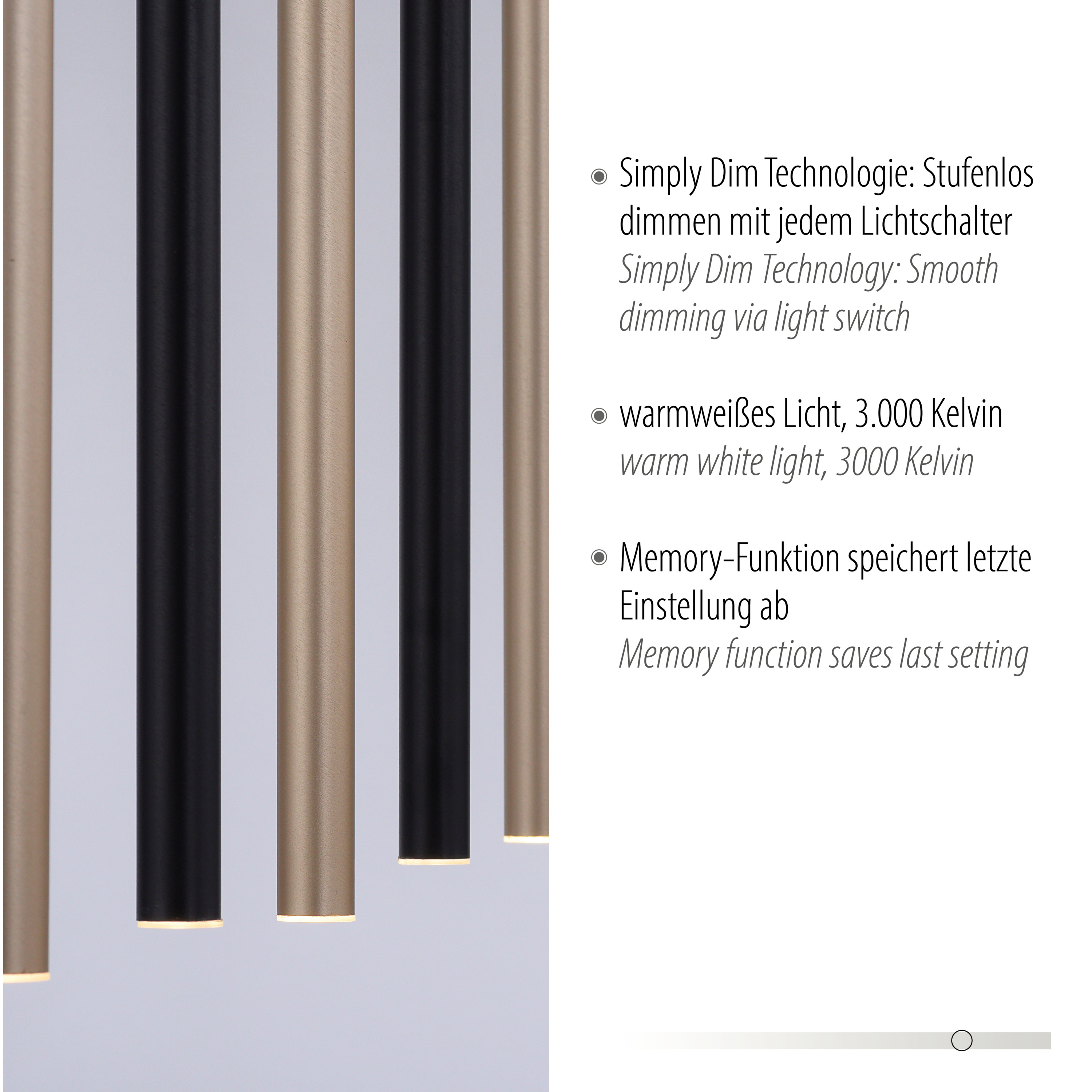 Pendelleuchte FLUTE