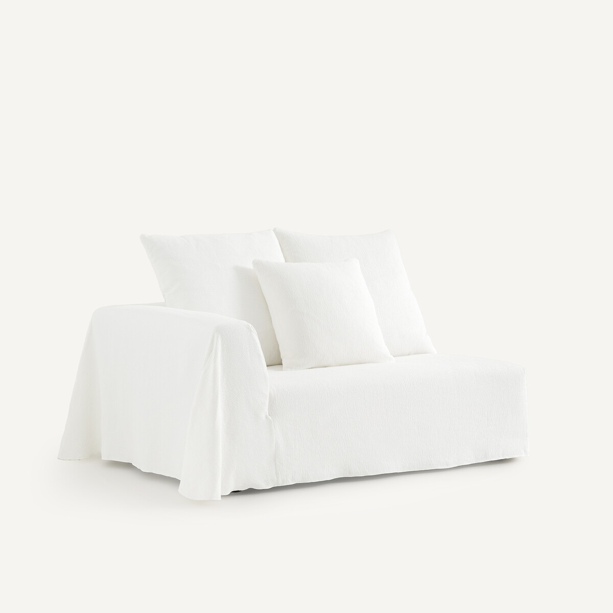 OTTO STUDIO PARA AM.PM<br>Meio sofá em algodão cânhamo, Chill