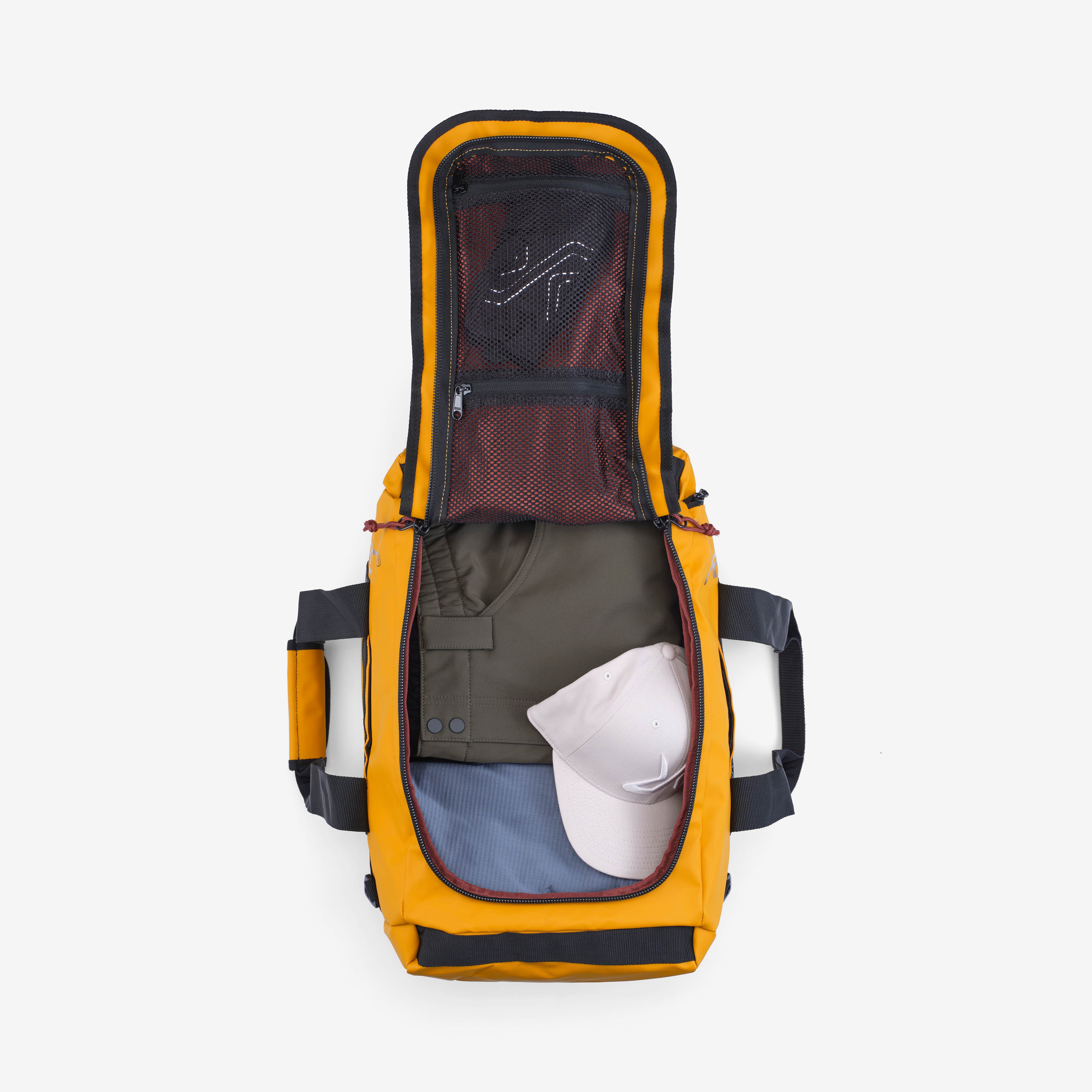 Packable Duffel Bag 40L  Golden Yellow