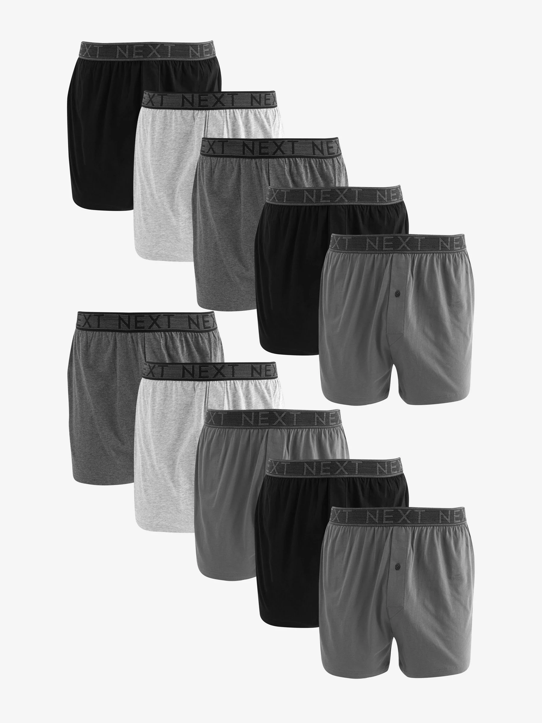 Grijs - Boxershorts met wijde pasvorm