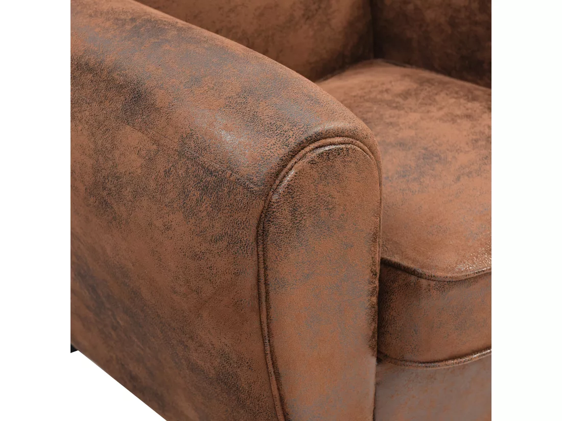 Fauteuil Club Marron