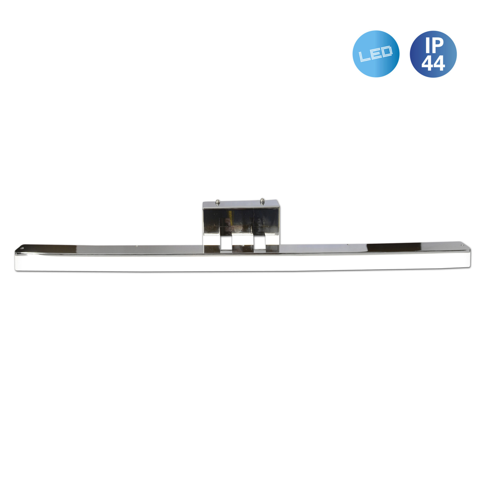 LED-Spiegelleuchte VARETA - Chrom - 75 cm