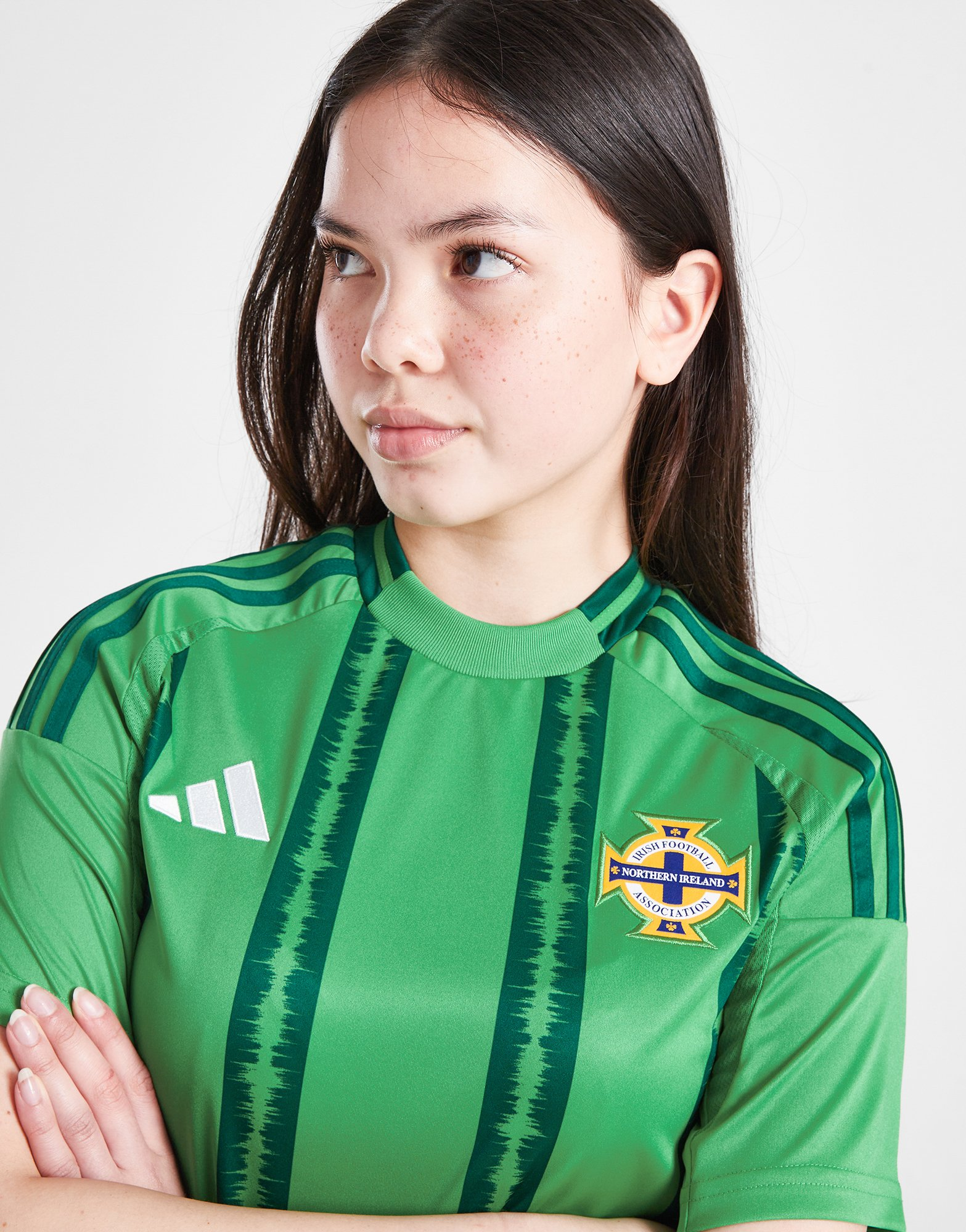 adidas Maillot Irlande du Nord 2024 Match Domicile Junior