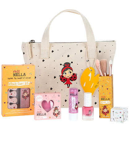 Miss Nella Schminktasche - 6 Teile - Girly Girl Essentials