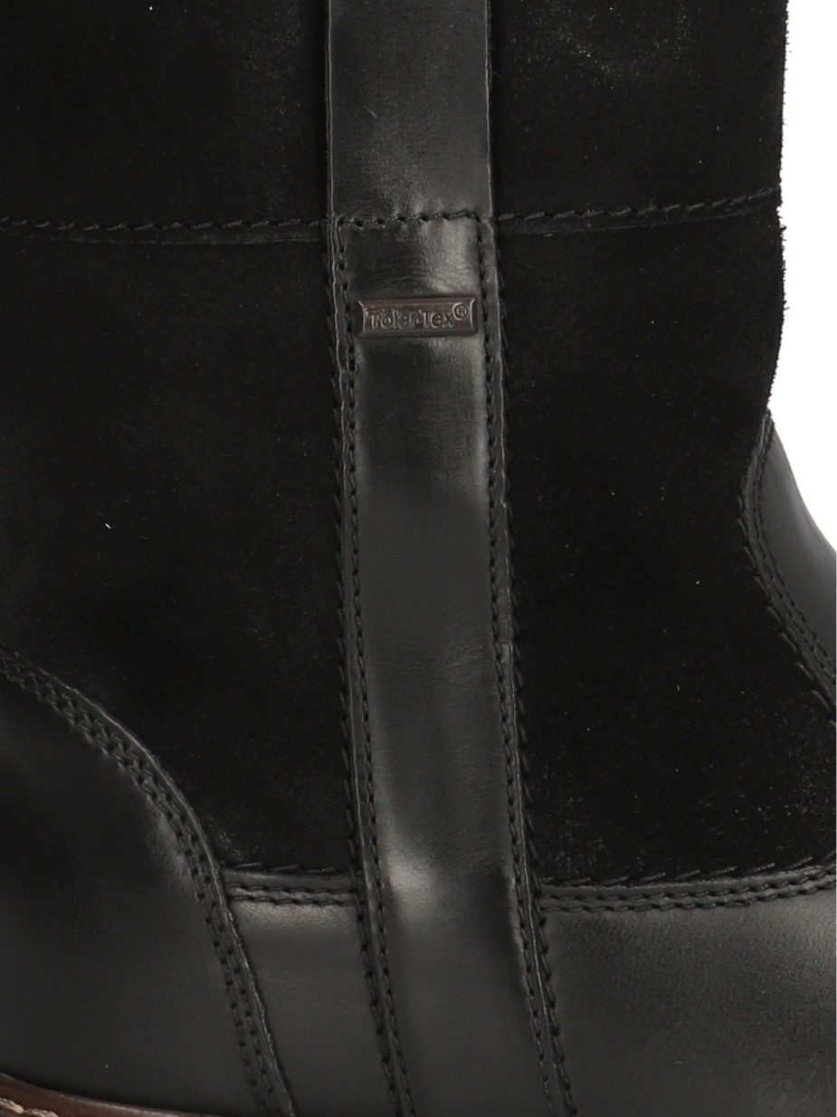 Lederkombination Stiefel