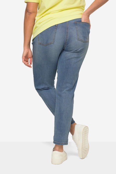 Boyfriend-Jeans, weit geschnitten 5-Pocket
