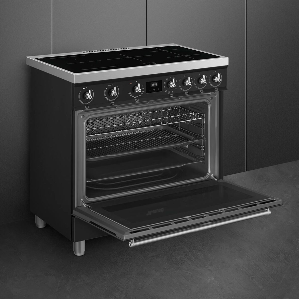 C9IMMB2 Induksjonskomfyr Classic 90 cm, svart