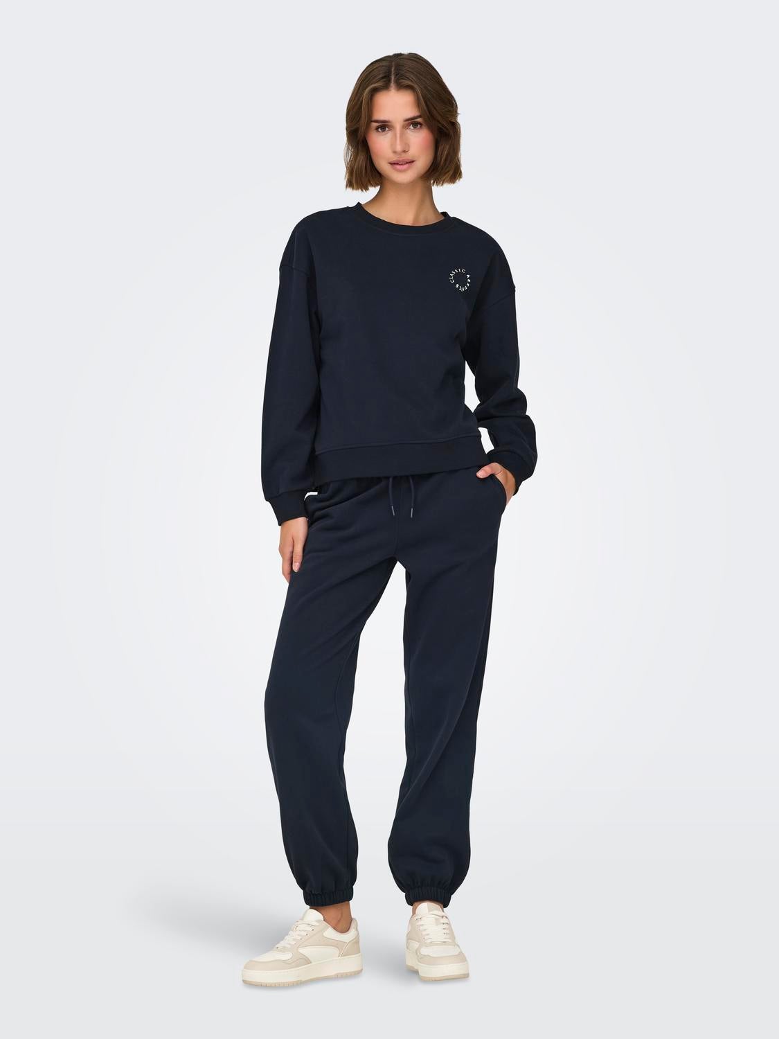 JDYSALLY Mittlere Taille Locker geschnitten Jogginghose Sky Captain
